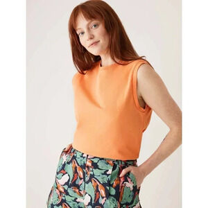 FRANK AND OAK| ESSENTIAL TANK  TOP IN BRICK COLOR